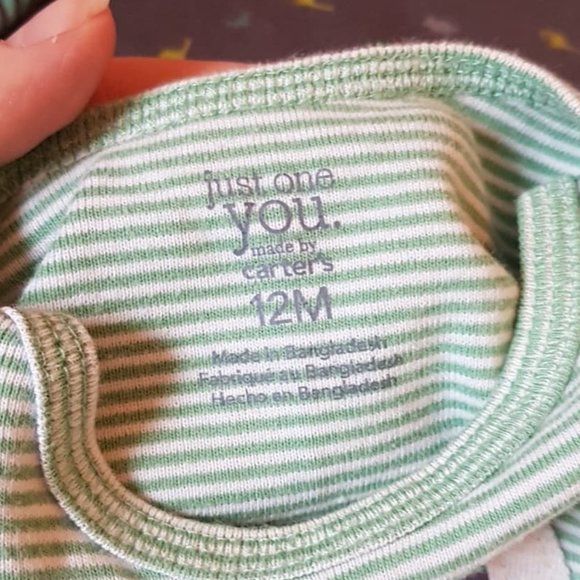 Carters bundle of 4 short sleeve 12m onsies - Picture 3 of 4